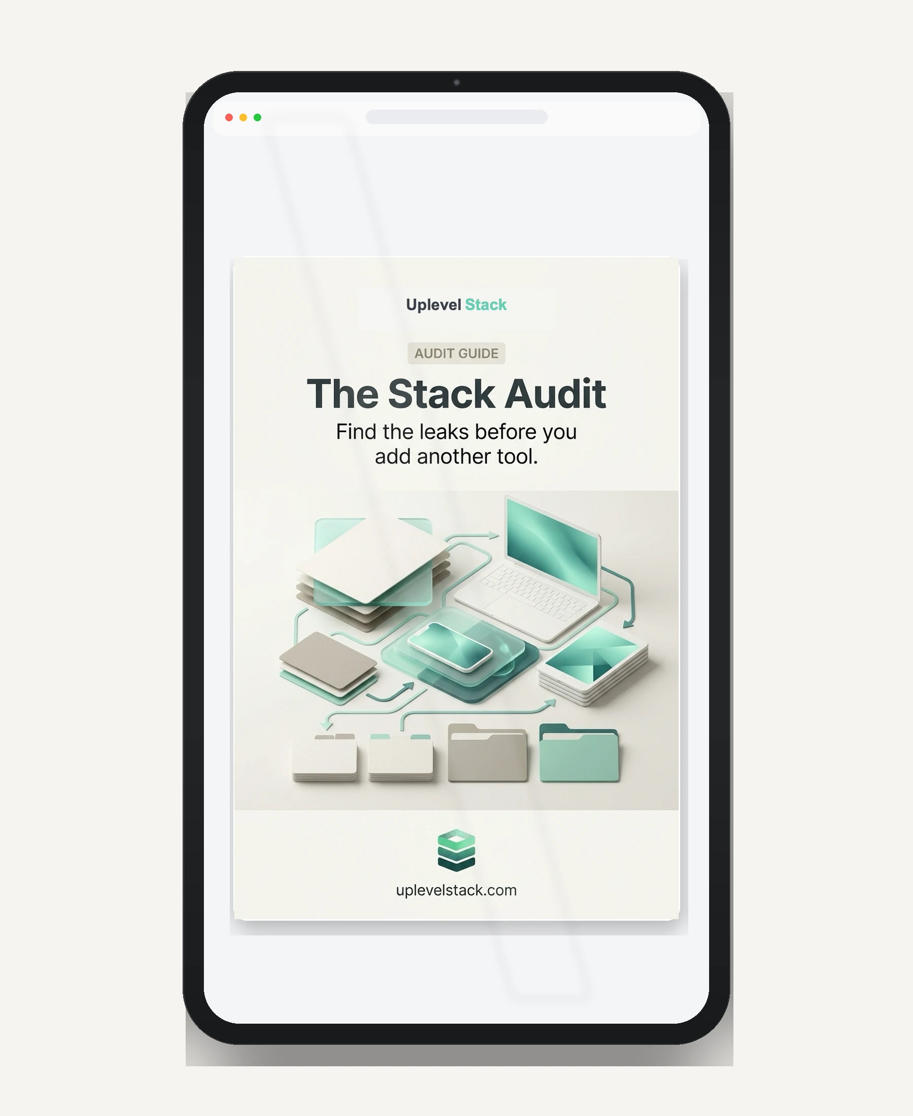 The Stack Audit cover mockup
